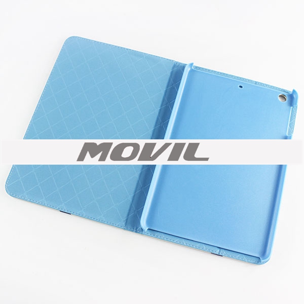 NP-2108 Elegante funda de cuero pu para ipad mini-2